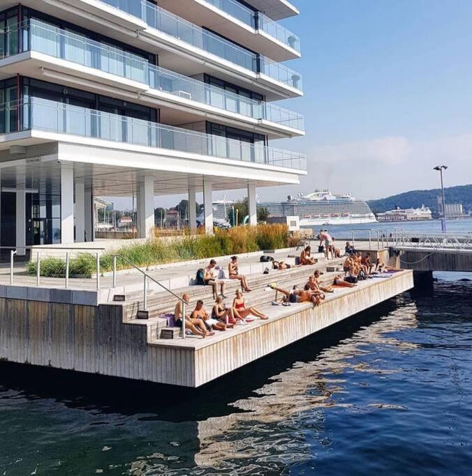 דירות Tjuvholmen / Aker Brygge - Most Expensive Area In Oslo! מראה חיצוני תמונה