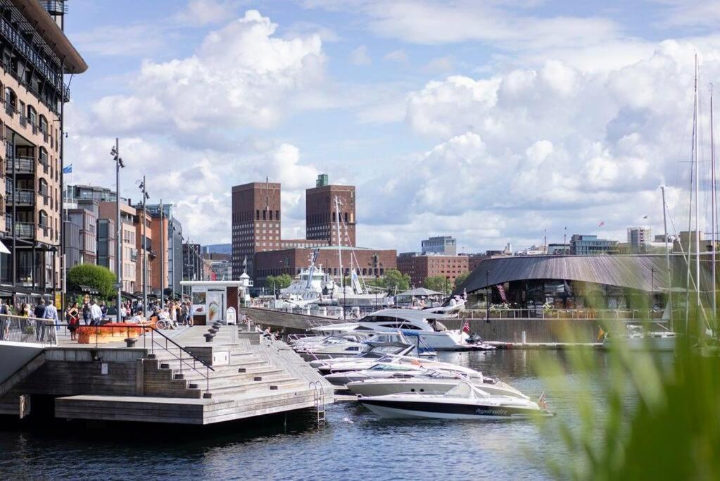 דירות Tjuvholmen / Aker Brygge - Most Expensive Area In Oslo! מראה חיצוני תמונה